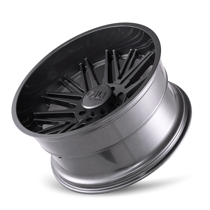 CALI OFF-ROAD 9109-22236GT RAWKON (9109) GRAPHITE 22X12 6-135 -51MM 87.1MM - Truck Part Superstore