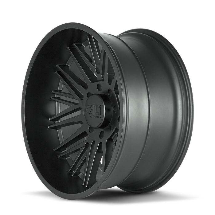 CALI OFF-ROAD 9109-24236MB RAWKON (9109) MATTE BLACK 24X12 6-135 -51MM 87.1MM - Truck Part Superstore