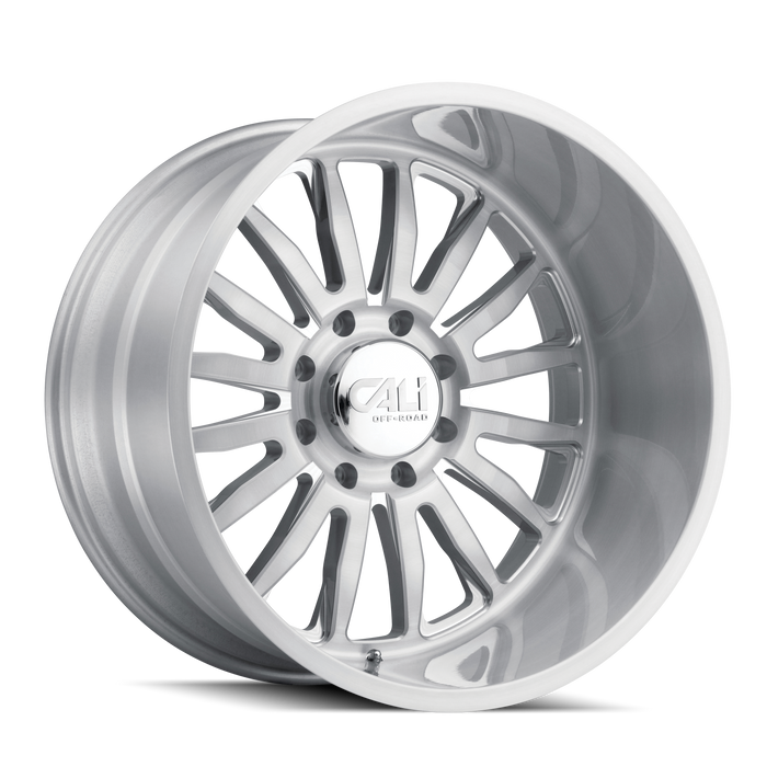 CALI OFF-ROAD 9110-24483BGC SUMMIT (9110) BRUSHED & CLEAR COATED 24X14 6-139.7 -76mm 106mm - Truck Part Superstore