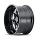 CALI OFF-ROAD 9111-24236BM SEVENFOLD (9111) GLOSS BLACK/MILLED SPOKES 24X12 6-135 -51mm 87.1mm - Truck Part Superstore