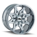 CALI OFF-ROAD 9107-22237C OBNOXIOUS (9107) CHROME 22X12 6-135/6-139.7 -44MM 106MM - Truck Part Superstore