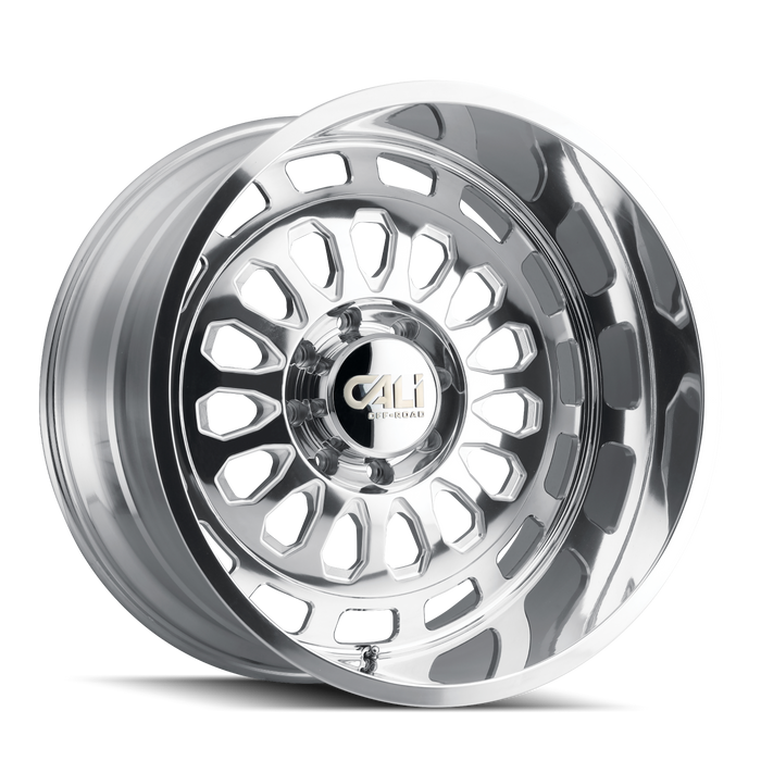 CALI OFF-ROAD 9113-22270P PARADOX (9113) POLISHED/MILLED SPOKES 22X12 8-170 -51mm 125.2mm - Truck Part Superstore