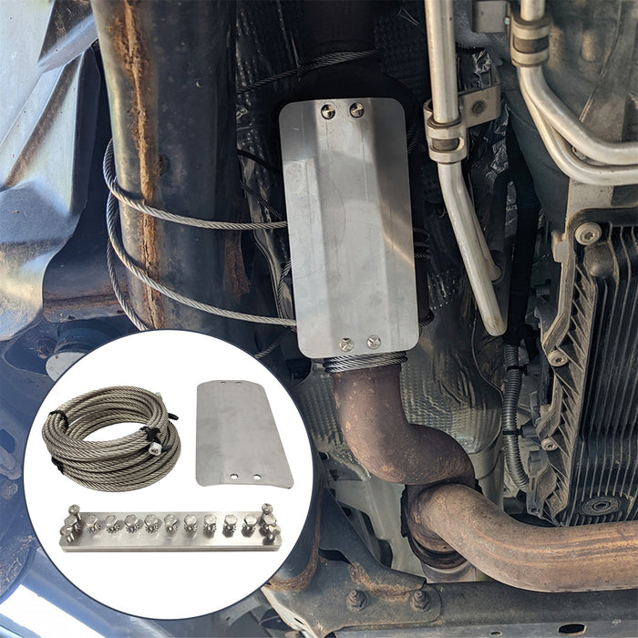 Pop & Lock PL9800 CAT-RAP™ Catalytic Converter Security Device; - Truck Part Superstore