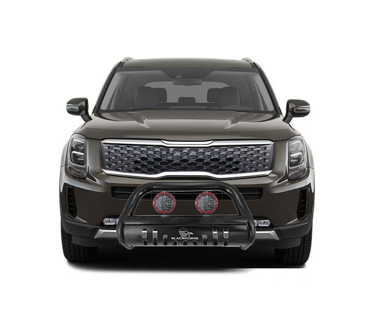 Black Horse Off Road CBB-B7502SP-PLFR Black Steel Skid Plate - Truck Part Superstore