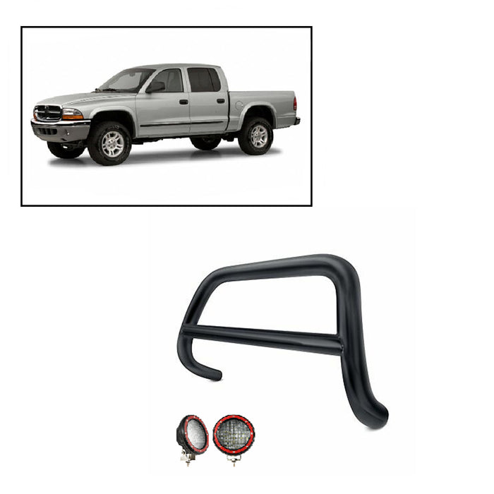 Black Horse Off Road CBB-DOB2001-PLFR Black Steel No skid plate - Truck Part Superstore