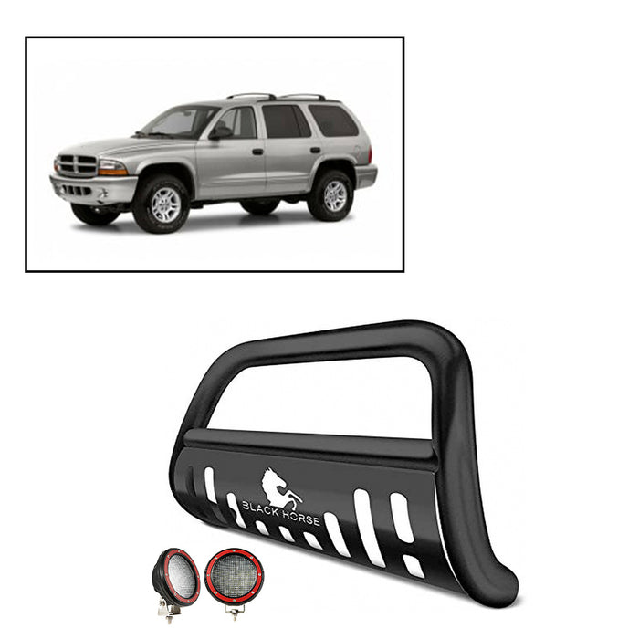 Black Horse Off Road CBB-DOB2001SP-PLFR Black Steel Skid Plate - Truck Part Superstore