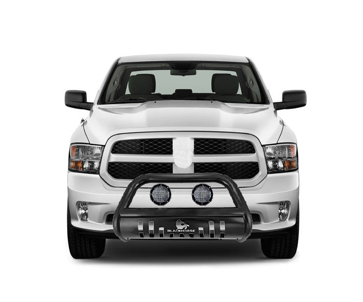 Black Horse Off Road CBB-DOE1011SP-PLFB Black Steel Skid Plate - Truck Part Superstore