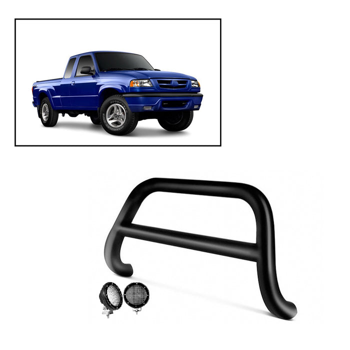 Black Horse Off Road CBB-FOB1501-PLFB Black Steel No skid plate - Truck Part Superstore
