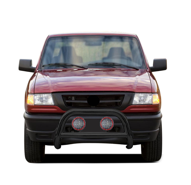 Black Horse Off Road CBB-FOB1501-PLFR Black Steel No skid plate - Truck Part Superstore