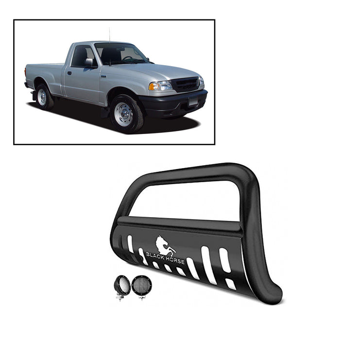 Black Horse Off Road CBB-FOB1501SP-PLFB Black Steel Skid Plate - Truck Part Superstore