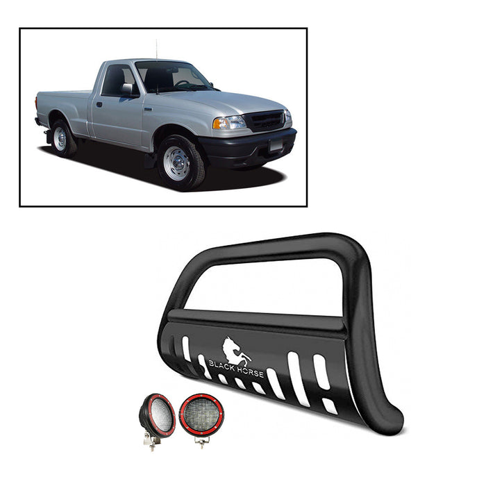 Black Horse Off Road CBB-FOB1501SP-PLFR Black Steel Skid Plate - Truck Part Superstore
