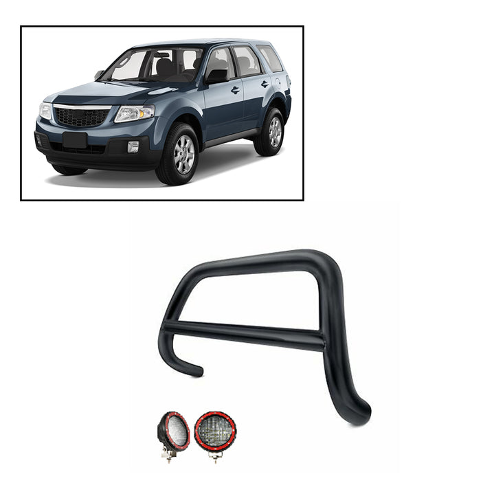 Black Horse Off Road CBB-FOB2601-PLFR Black Steel No skid plate - Truck Part Superstore