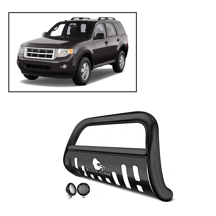 Black Horse Off Road CBB-FOB2601SP-PLFB Black Steel Skid Plate - Truck Part Superstore