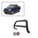 Black Horse Off Road CBB-FOB2801-PLFR Black Steel No skid plate - Truck Part Superstore