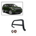Black Horse Off Road CBB-FOB5802-PLFR Black Steel No skid plate License Plate Relocation Included - Truck Part Superstore