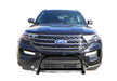 Black Horse Off Road CBB-FOB5802 Black Steel No skid plate License Plate Relocation Included - Truck Part Superstore