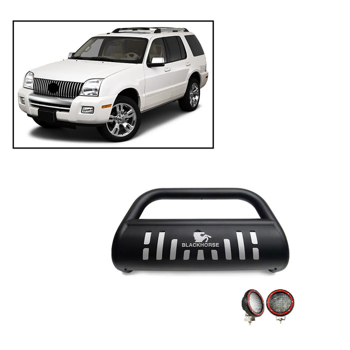Black Horse Off Road CBB-FOC2005SP-PLFR Black Steel Skid Plate - Truck Part Superstore