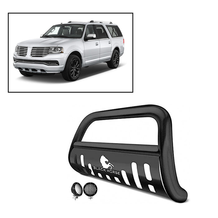 Black Horse Off Road CBB-FOE2011SP-PLFB Black Steel Skid Plate - Truck Part Superstore