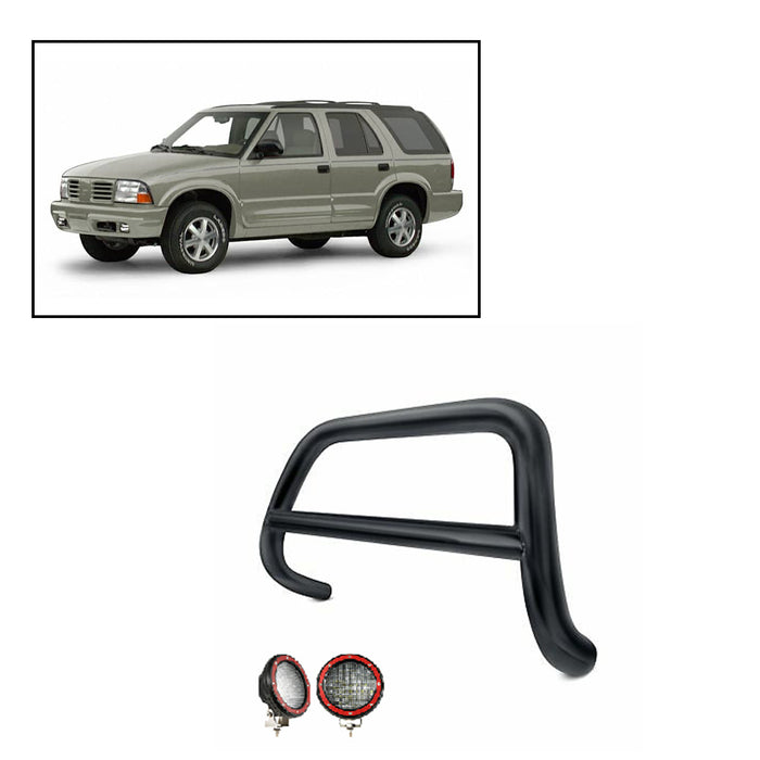 Black Horse Off Road CBB-GMB1701-PLFR Black Steel No skid plate - Truck Part Superstore