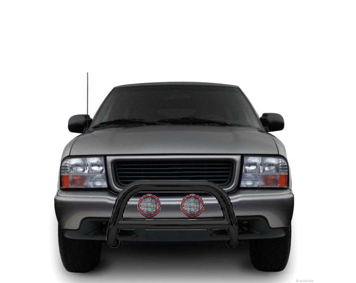 Black Horse Off Road CBB-GMB1701-PLFR Black Steel No skid plate - Truck Part Superstore