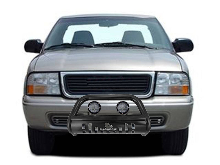 Black Horse Off Road CBB-GMB1701SP-PLFB Black Steel Skid Plate - Truck Part Superstore