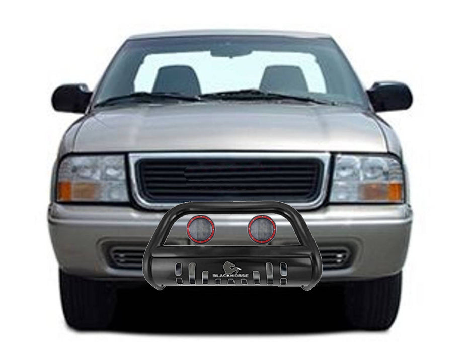 Black Horse Off Road CBB-GMB1701SP-PLFR Black Steel Skid Plate - Truck Part Superstore