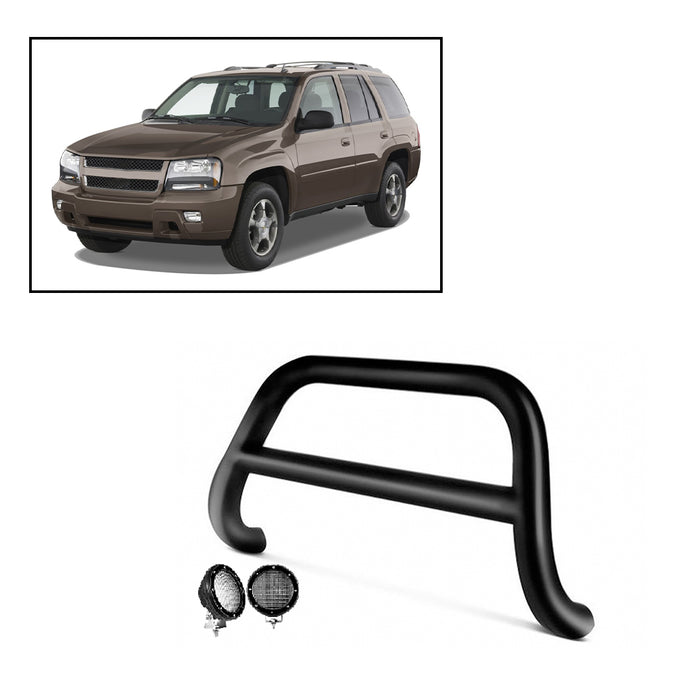 Black Horse Off Road CBB-GMB1801-PLFB Black Steel No skid plate - Truck Part Superstore