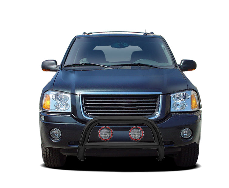 Black Horse Off Road CBB-GMB1801-PLFR Black Steel No skid plate - Truck Part Superstore