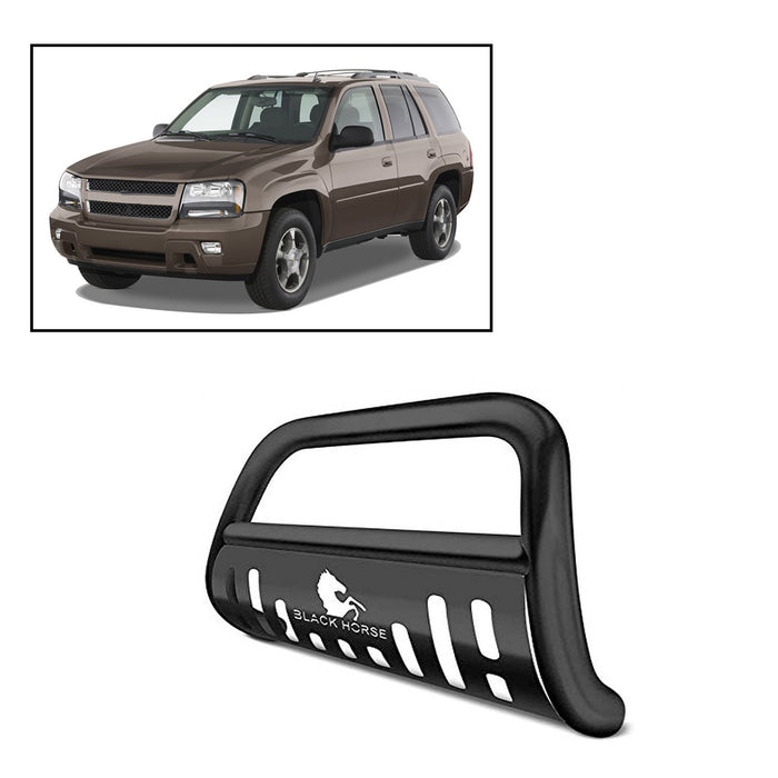 Black Horse Off Road CBB-GMC3005SP Black Steel Skid Plate - Truck Part Superstore