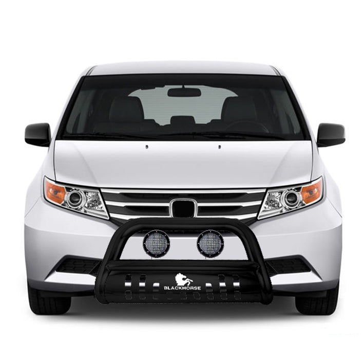 Black Horse Off Road CBB-HOB3101SP-PLFB Black Steel Skid Plate - Truck Part Superstore