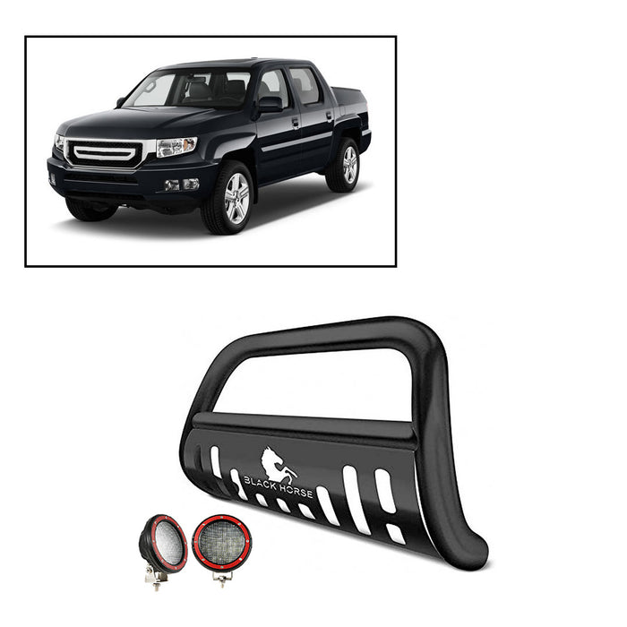 Black Horse Off Road CBB-HOC5005SP-PLFR Black Steel Skid Plate - Truck Part Superstore