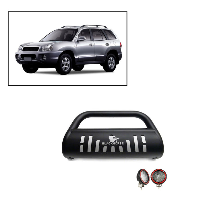 Black Horse Off Road CBB-HYB6001SP-PLFR Black Steel Skid Plate - Truck Part Superstore