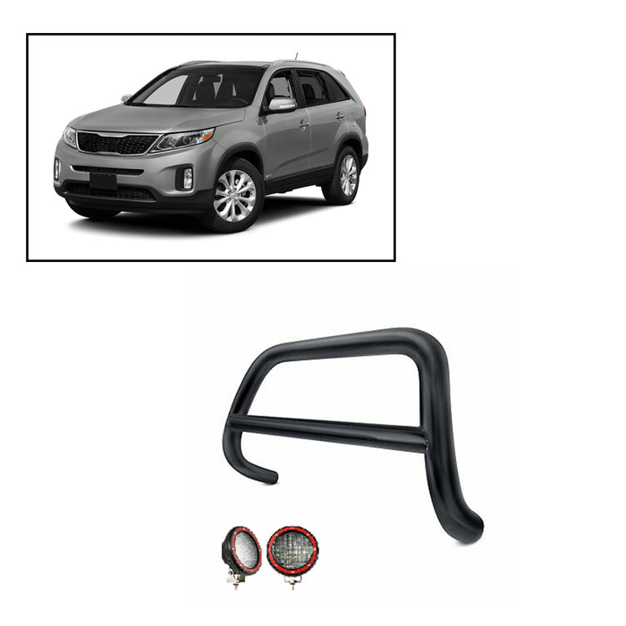 Black Horse Off Road CBB-HYB6101-PLFR Black Steel No skid plate - Truck Part Superstore
