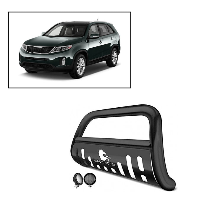 Black Horse Off Road CBB-HYB6101SP-PLFB Black Steel Skid Plate - Truck Part Superstore