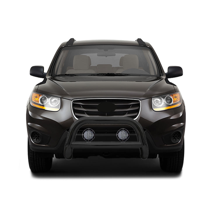 Black Horse Off Road CBB-HYB6201-PLFB Black Steel No skid plate - Truck Part Superstore