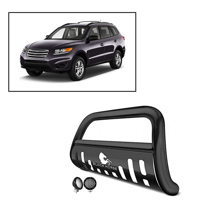Black Horse Off Road CBB-HYB6201SP-PLFB Black Steel Skid Plate - Truck Part Superstore