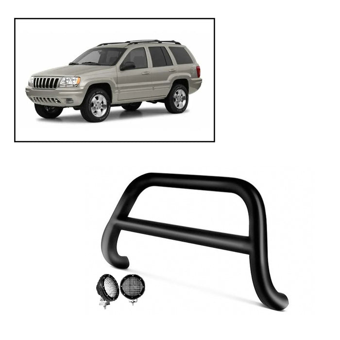 Black Horse Off Road CBB-JEB4001-PLFB Black Steel No skid plate - Truck Part Superstore