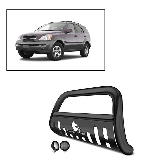 Black Horse Off Road CBB-KIB1601SP-PLFB Black Steel Skid Plate - Truck Part Superstore