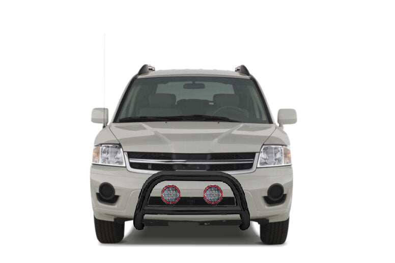 Black Horse Off Road CBB-MIB8001-PLFR Black Steel No skid plate - Truck Part Superstore