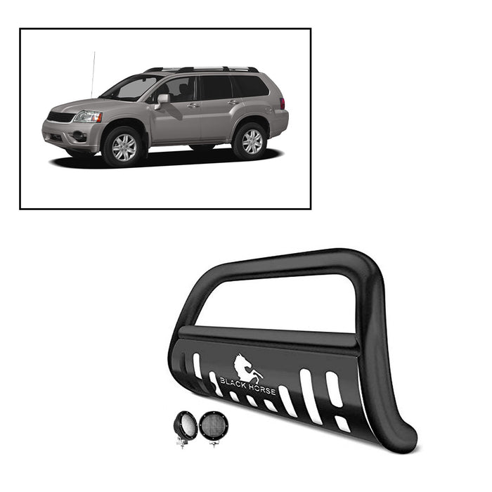 Black Horse Off Road CBB-MIB8001SP-PLFB Black Steel Skid Plate - Truck Part Superstore