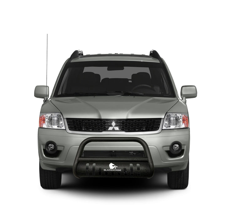 Black Horse Off Road CBB-MIB8001SP Black Steel Skid Plate - Truck Part Superstore