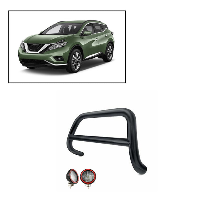Black Horse Off Road CBB-NIA1602-PLFR Black Steel No skid plate - Truck Part Superstore
