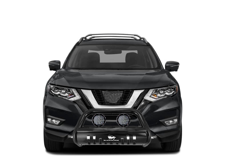Black Horse Off Road CBB-NIA1702SP-PLFB Black Steel Skid Plate - Truck Part Superstore