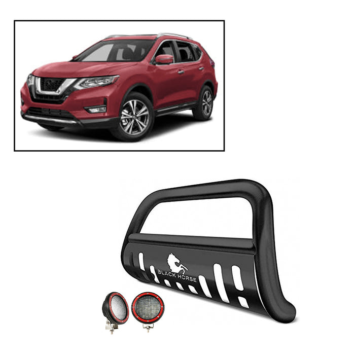 Black Horse Off Road CBB-NIA1702SP-PLFR Black Steel Skid Plate - Truck Part Superstore