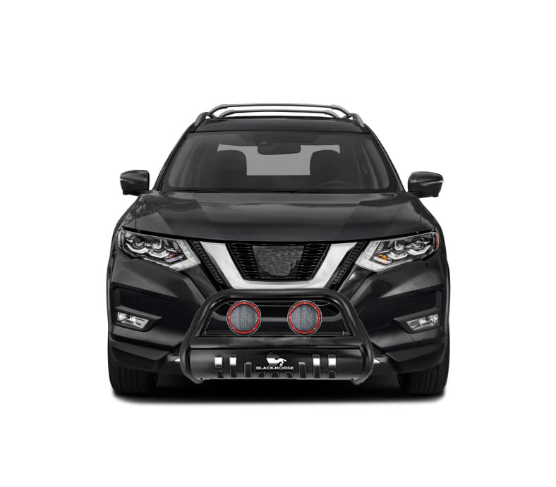 Black Horse Off Road CBB-NIA1702SP-PLFR Black Steel Skid Plate - Truck Part Superstore