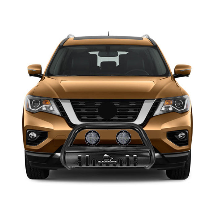 Black Horse Off Road CBB-NIA1802SP-PLFB Black Steel Skid Plate - Truck Part Superstore