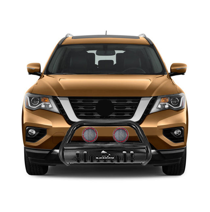 Black Horse Off Road CBB-NIA1802SP-PLFR Black Steel Skid Plate - Truck Part Superstore