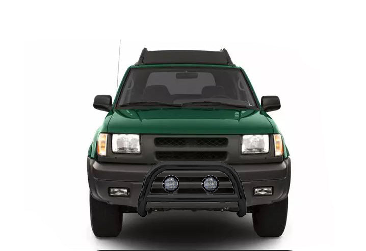 Black Horse Off Road CBB-NIB1401-PLFB Black Steel No skid plate - Truck Part Superstore