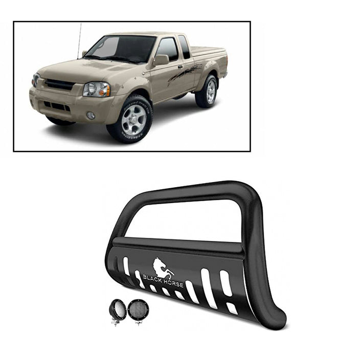 Black Horse Off Road CBB-NIB1401SP-PLFB Black Steel Skid Plate - Truck Part Superstore