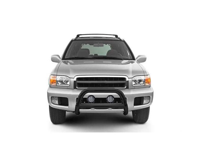 Black Horse Off Road CBB-NIB4201-PLFB Black Steel No skid plate - Truck Part Superstore